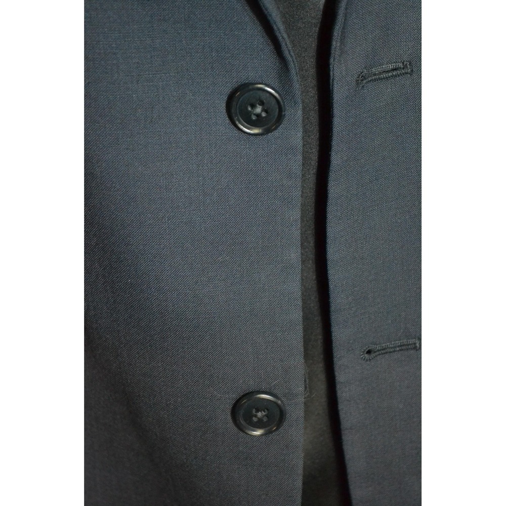 Brooks Brothers 346 Suit Jacket Mens 46R Blue Wool Stretch Sport Coat Blazer - Picture 6 of 16